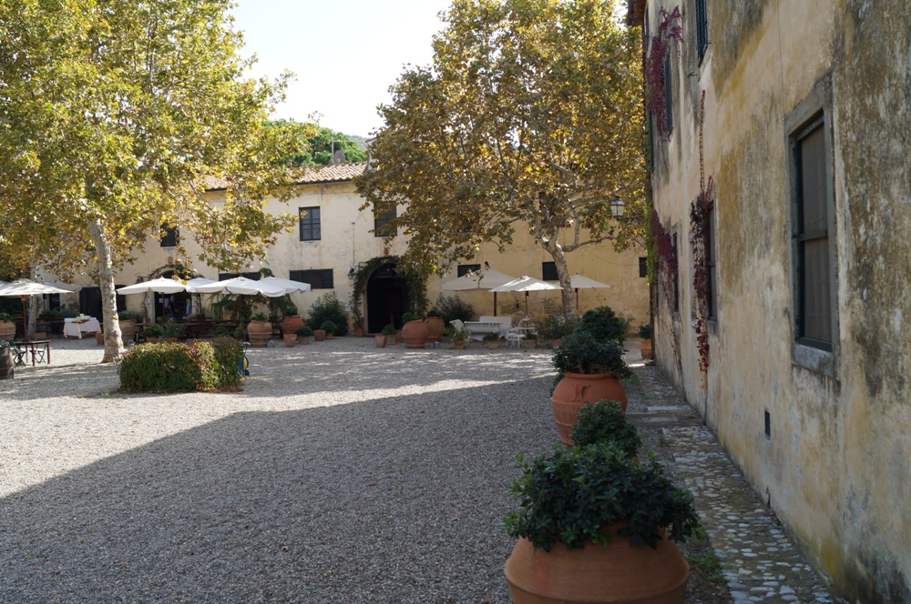 Weingut Italien Ferienwohnung Innenhof
