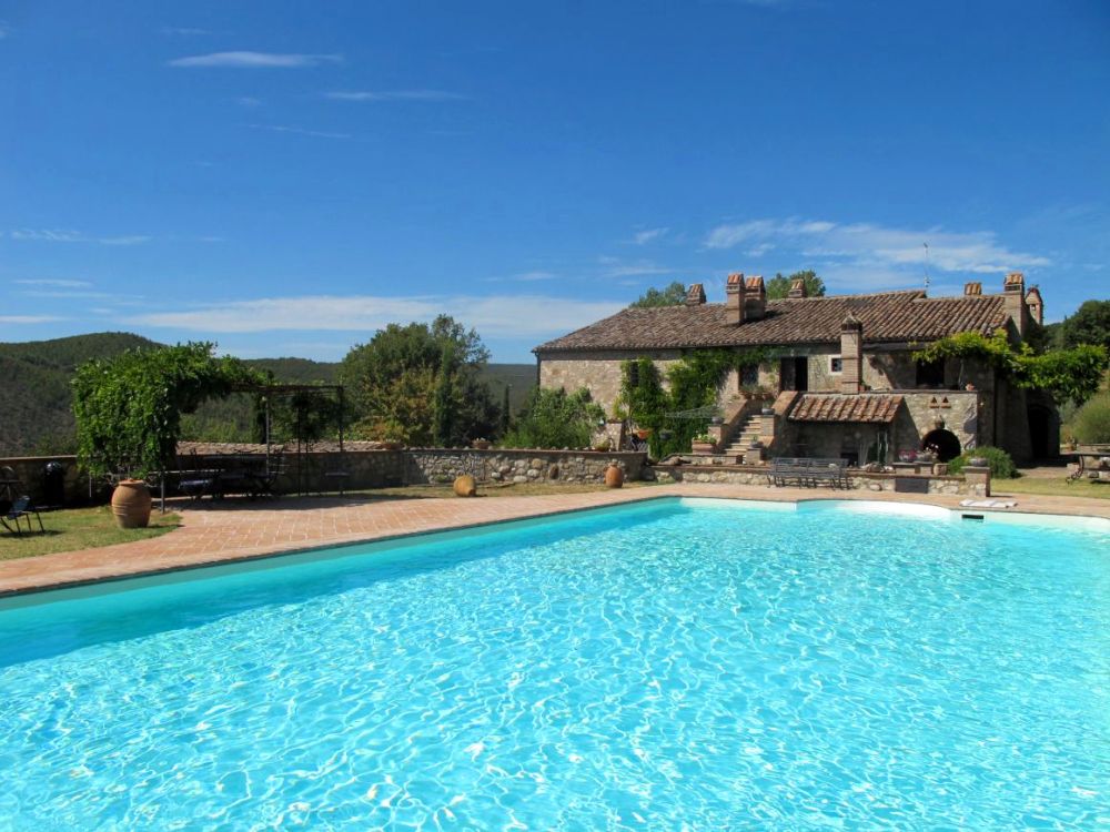 Villa Pool Toskana