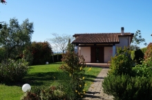 Toskana-Ferienhaus Pool Sandstrand