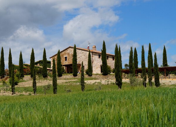 freistehendes Toskana-Ferienhaus mit Pool Val d Orcia