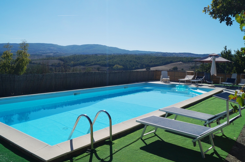 freistehendes Toskana-Ferienhaus mit Pool Siena