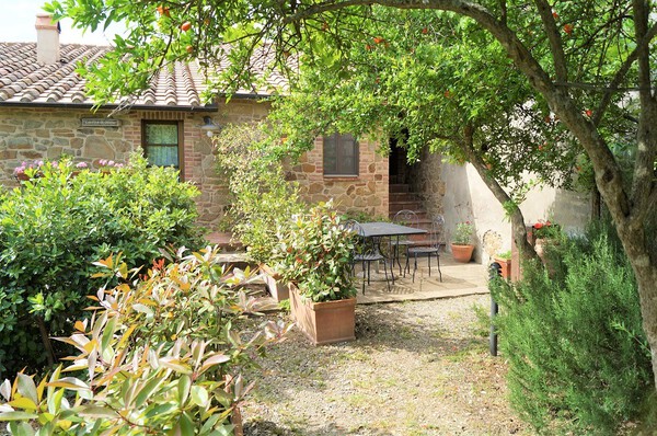 Ferienwohnung im Weingut, Toskana mit Pool für 4 Personen