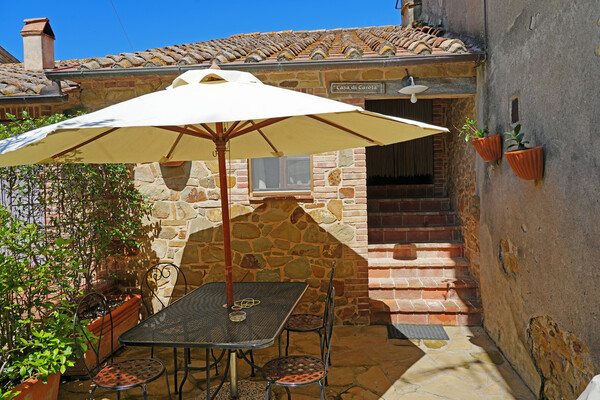Ferienwohnung im Weingut, Toskana mit Pool für 4 Personen