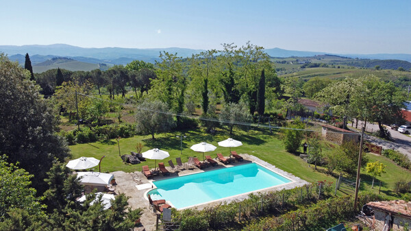 Ferienwohnung Toskana mit Pool für 2 Personen