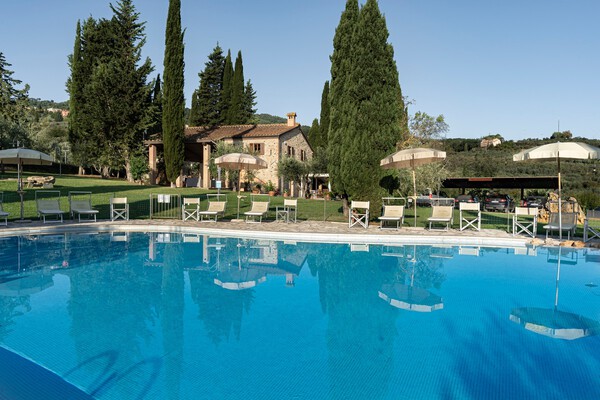 Ferienwohnung Cipresso bei Pisa in der Toskana mit Pool