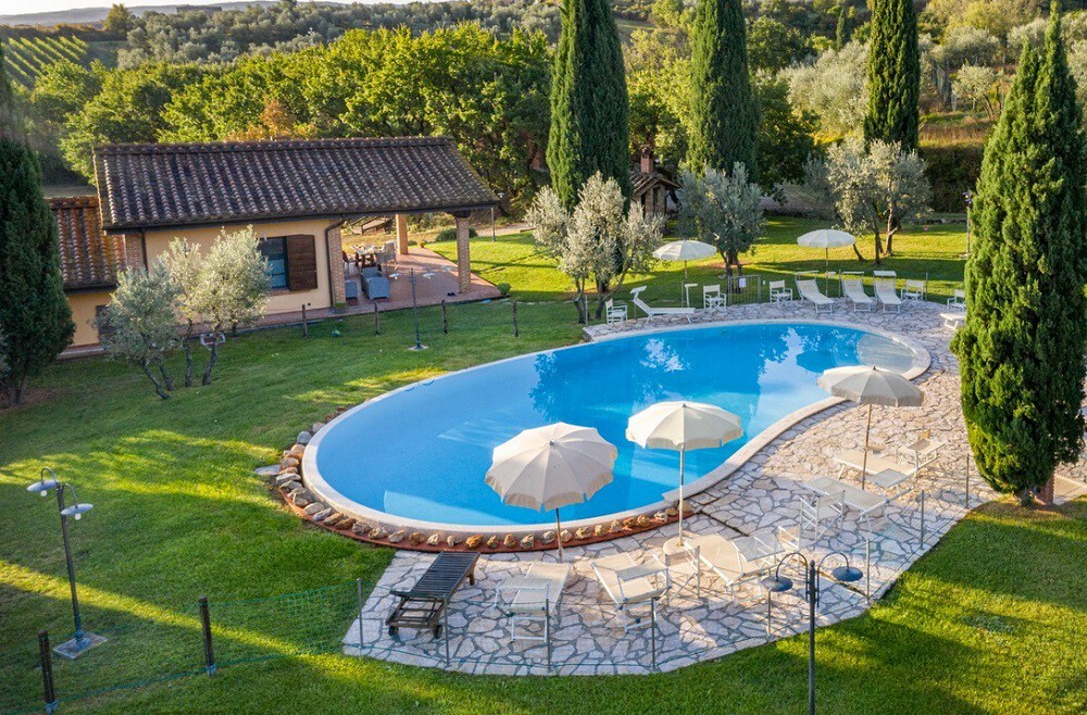 Ferienhaus Capannina mit Pool in der Toskana