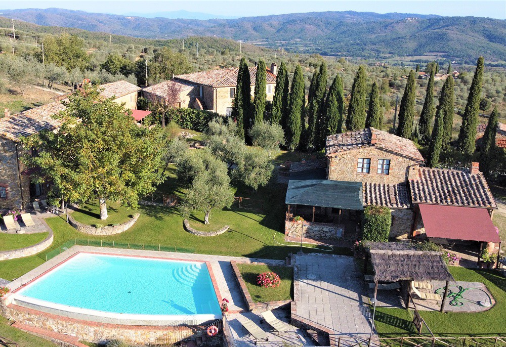 Ferienwohnung Capanna mit Pool und großer Terrasse