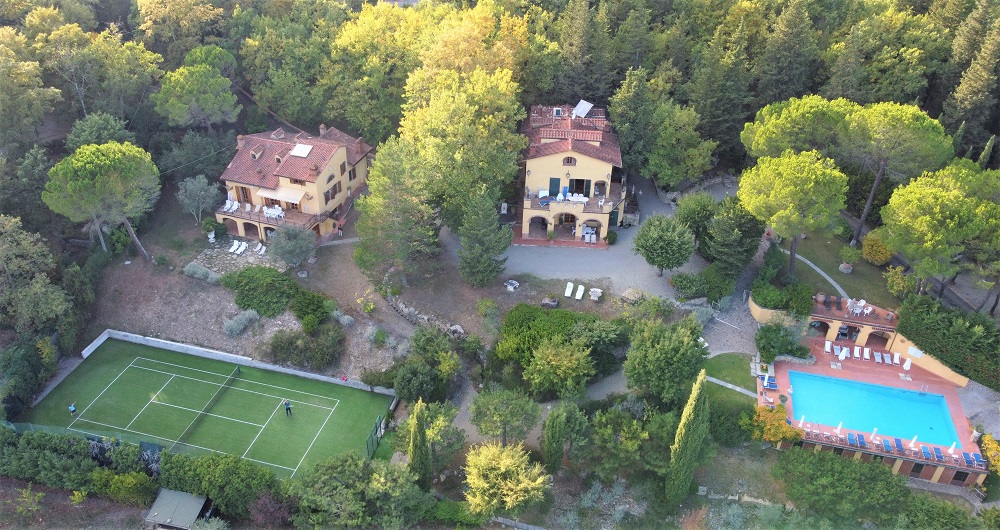 Toskana-Ferienwohnung mit Pool Florenz Siena