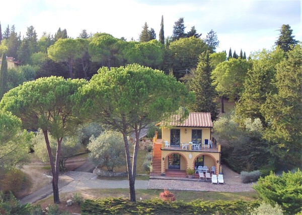 Toskana-Ferienwohnung mit Pool Florenz Siena