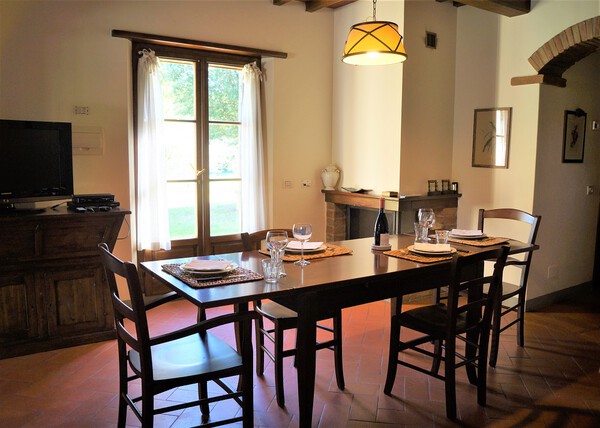 freistehendes Ferienhaus Pool Toskana