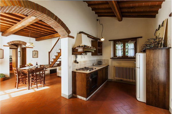 freistehendes Ferienhaus Pool Toskana