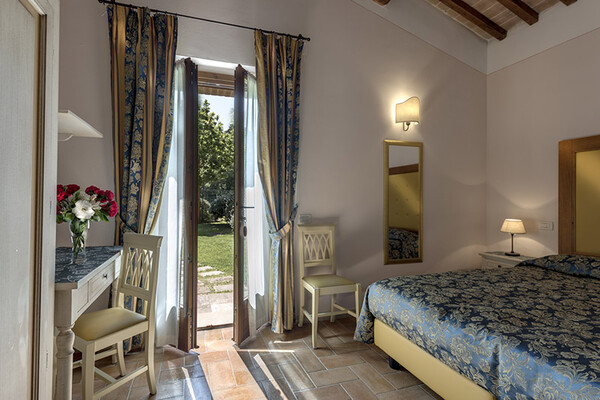 Toskana Ferienwohnung mit Wellness, Pool bei San Gimignano - Beispielbild FeWo EG