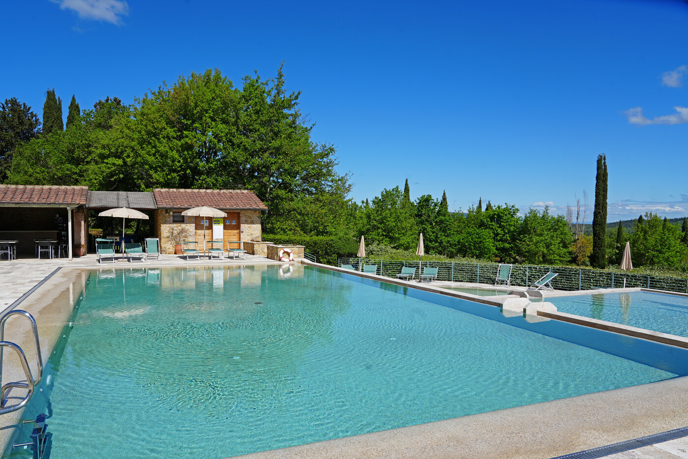 Toskana Ferienwohnung in Residenz mit Pool, Therme und Spa für 4 Personen