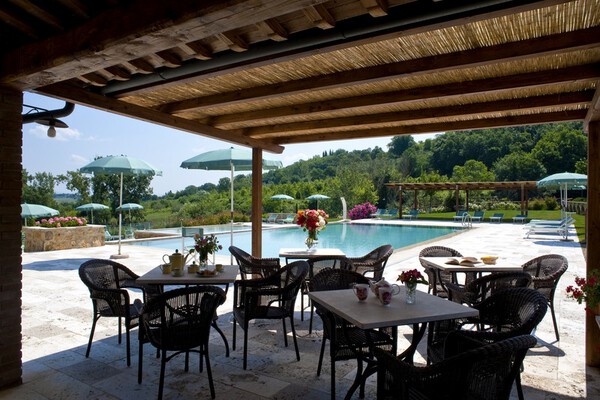 Toskana Ferienwohnung mit Wellness, Pool bei San Gimignano