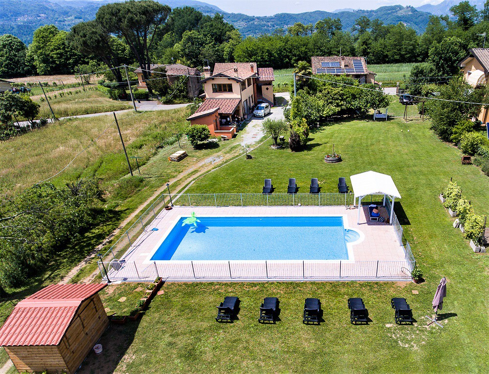 freistehendes Toskana Ferienhaus mit Pool zur alleinigen Nutzung