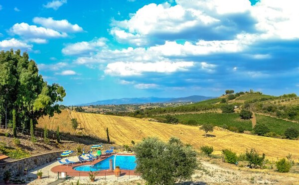 Ferienwohnung Pergola in der Toskana mit Pool