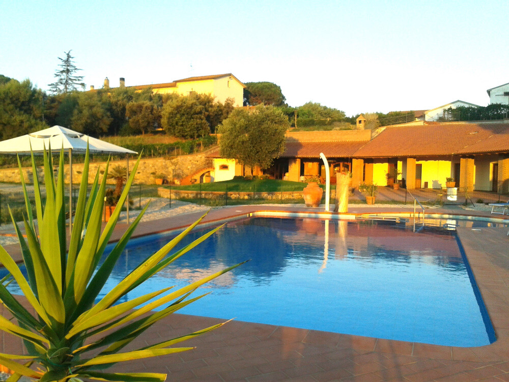 Ferienwohnung Scirocco in der Toskana im Weingut mit Pool
