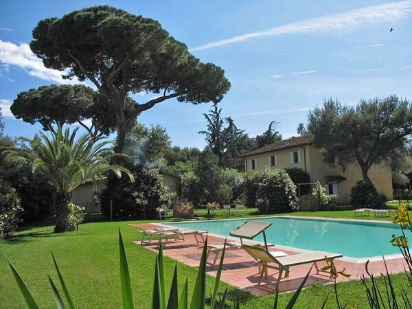 strandnahe Toskana Ferienwohnung mit Pool