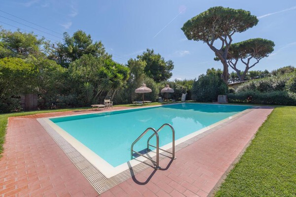 strandnahe Toskana Ferienwohnung mit Pool