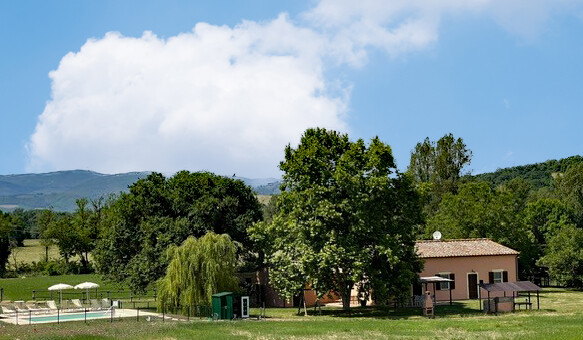 freistehendes Ferienhaus in Alleinlage mit Pool, Podere San Ilario in der Toskana
