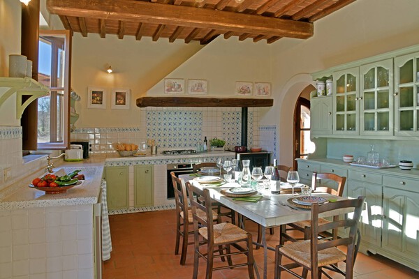 freistehendes Ferienhaus in Alleinlage mit Pool, Podere San Ilario in der Toskana