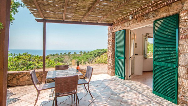 Ferienhaus auf Elba mit Meerblick für 2 Personen