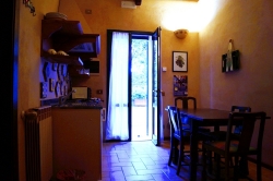 Ferienwohnung Toskana Wohnküche