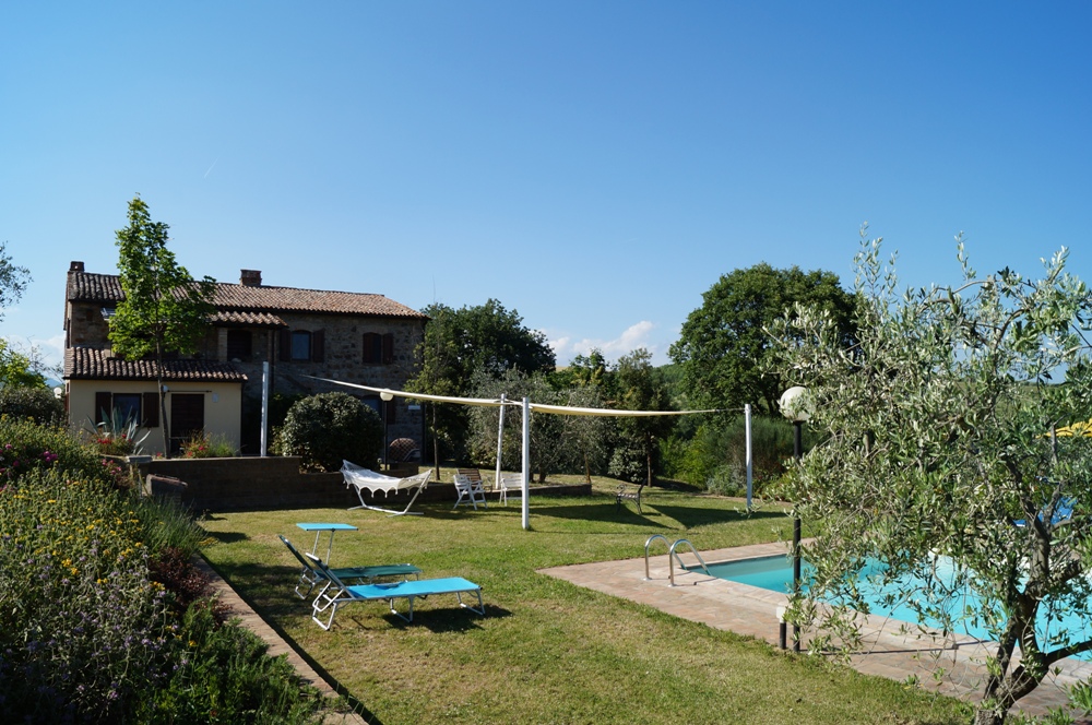 alleinstehendes Ferienhaus mit Pool in Umbrien