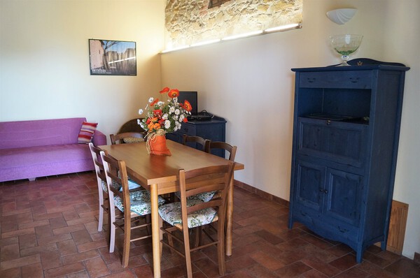 Ferienwohnung mit Meerblick in der Toskana