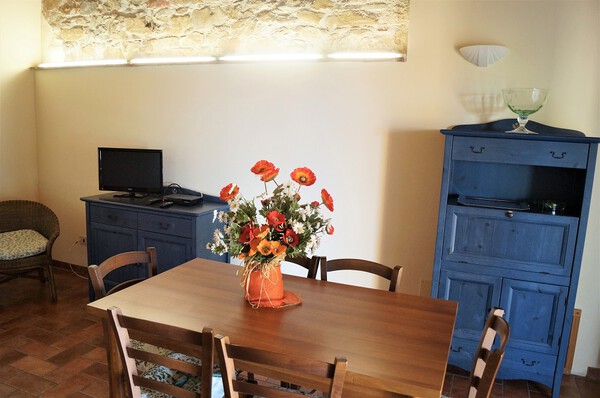 Ferienwohnung mit Meerblick in der Toskana