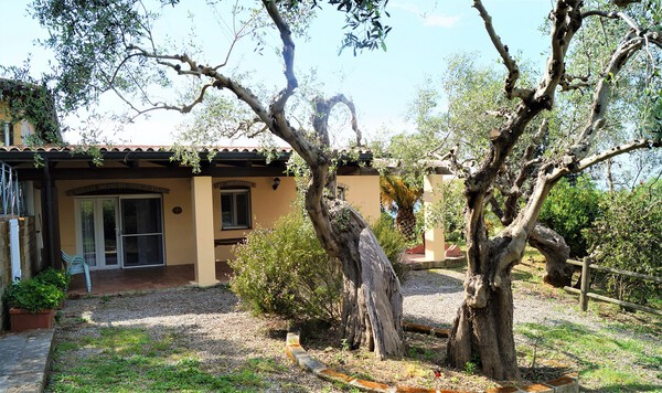 Ferienwohnung mit Meerblick in der Toskana