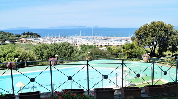 Ferienhaus Etrusca mit Meerblick