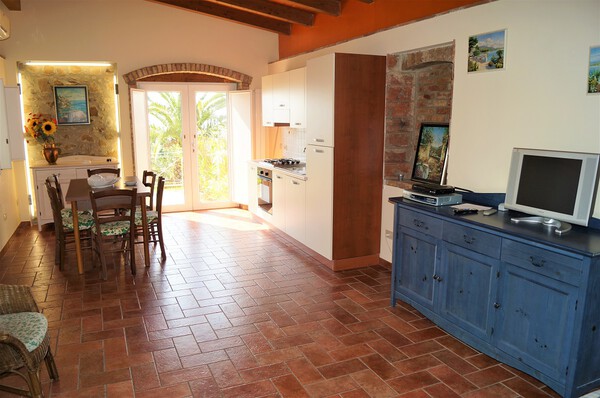 Ferienhaus Etrusca mit Meerblick