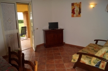 Toskana-Ferienwohnung Wohnzimmer