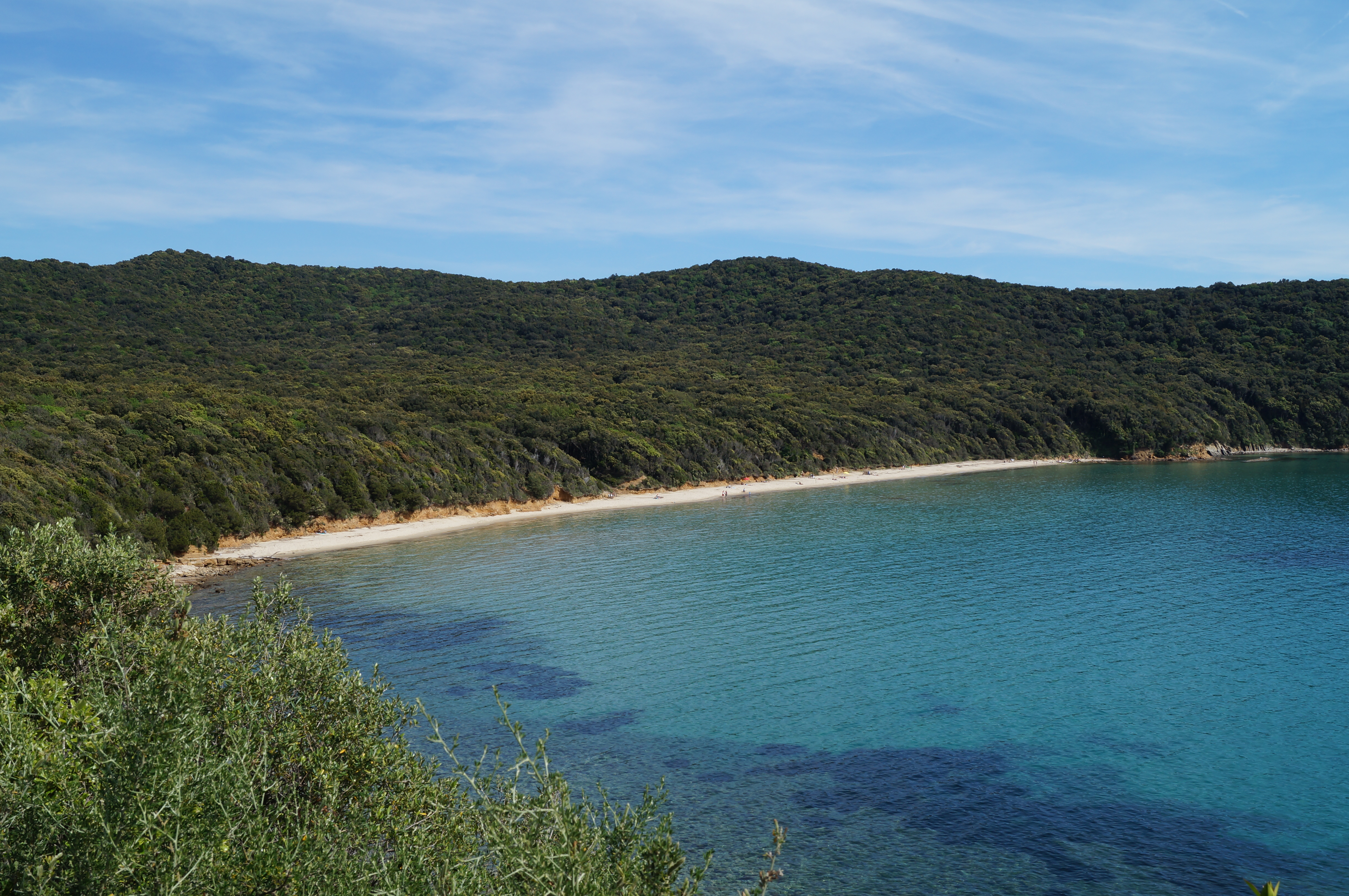 Cala Violina, wo der Wind wie Violinen über den Sand streicht
