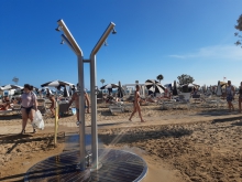 Spiaggia di Bibione, feiner Sandstrand in Venetien<p></p>