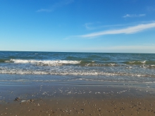 Spiaggia Brussa, feiner Sandstrand in Venetien