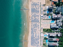 La Spiaggia di Jesolo, feiner Sandstrand in Venetien<p></p>