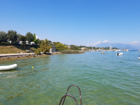 Steinstrand Moniga , Gardasee