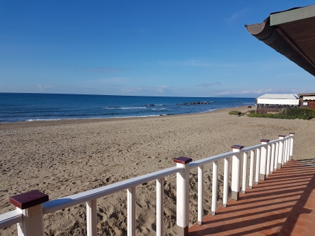 feiner Sandstrand Castiglione della Pescaia Sud, Toskana