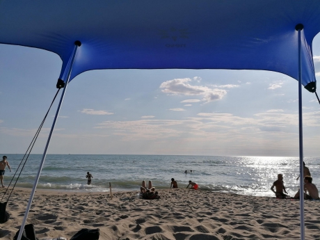 feiner Sandstrand Spiaggia della Lecciona, Toskana