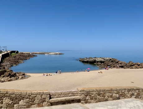Sandstrand Spiaggia La Marina di Castelsardo, Sardinien