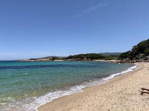 Spiaggia Mannena, Kiesstrand auf Sardinien<p></p>