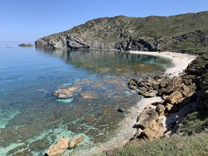 Rena Majore, Kiesstrand auf Sardinien<p></p>
