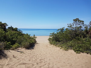 Riva del Sole, feiner Sandstrand in der Toskana<p></p>