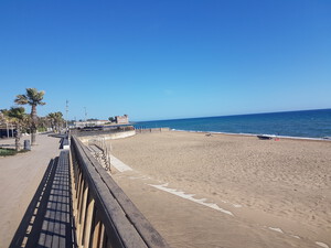 Santa Severa, feiner Sandstrand im Latium<p></p>