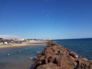 Santa Severa, feiner Sandstrand im Latium<p></p>