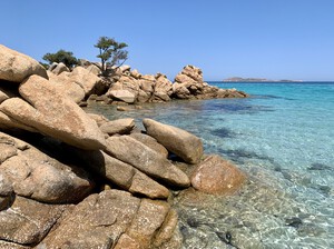 Spiaggia di Capriccioli, feiner Sandstrand auf Sardinien<p></p>