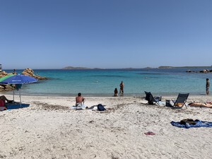 Spiaggia di Capriccioli, feiner Sandstrand auf Sardinien<p></p>