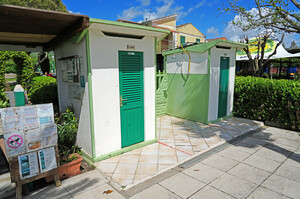 Riva Verde, Kiesstrand im Latium<p></p>